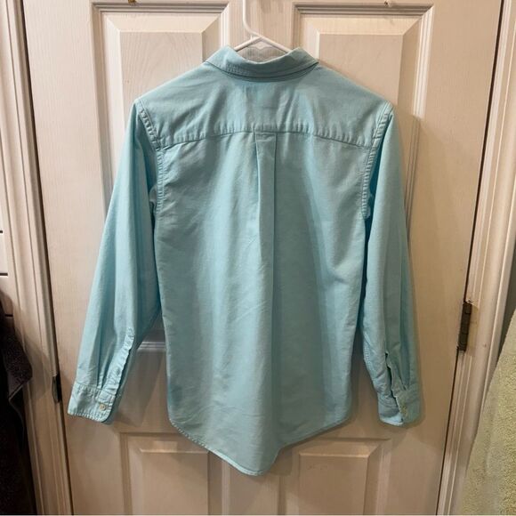 Ralph lauren Polo iconic Oxford Button Down shirt in  Agean Blue EUC - Picture 9 of 14